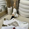 Delilah Patterned Detail Chunky Trainers - White