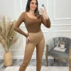 High Waisted Croc Print Leggings