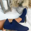 Leonie Sock Trainers - Navy