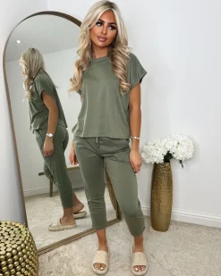 Sam Loungewear Set - Khaki