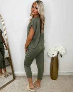 Sam Loungewear Set - Khaki